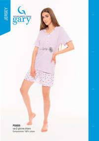 WOMEN'S PAJAMAS M/M P55035 Tellini S.r.l. Wholesale Clothing